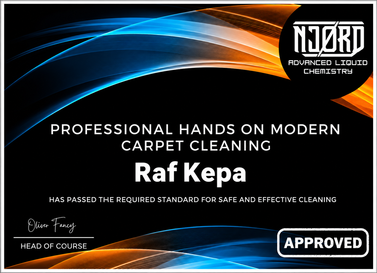 NJØRD – Professional Hands on Modern Carpet Cleaning – Raf Kepa